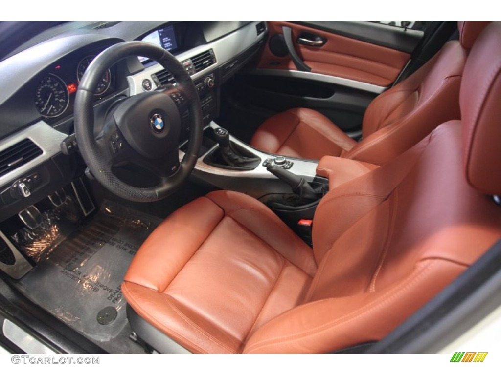 Chestnut Brown Dakota Leather Interior 2009 BMW 3 Series 335i Sedan Photo #70826217