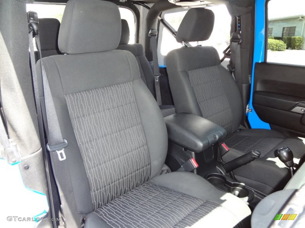 2011 Wrangler Sport 4x4 - Cosmos Blue / Black photo #12