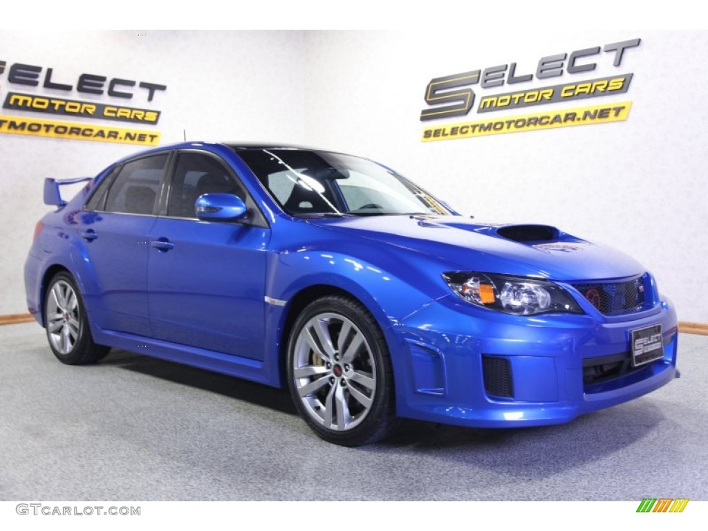 2011 Impreza WRX STi - WR Blue Mica / STI  Black/Alcantara photo #3