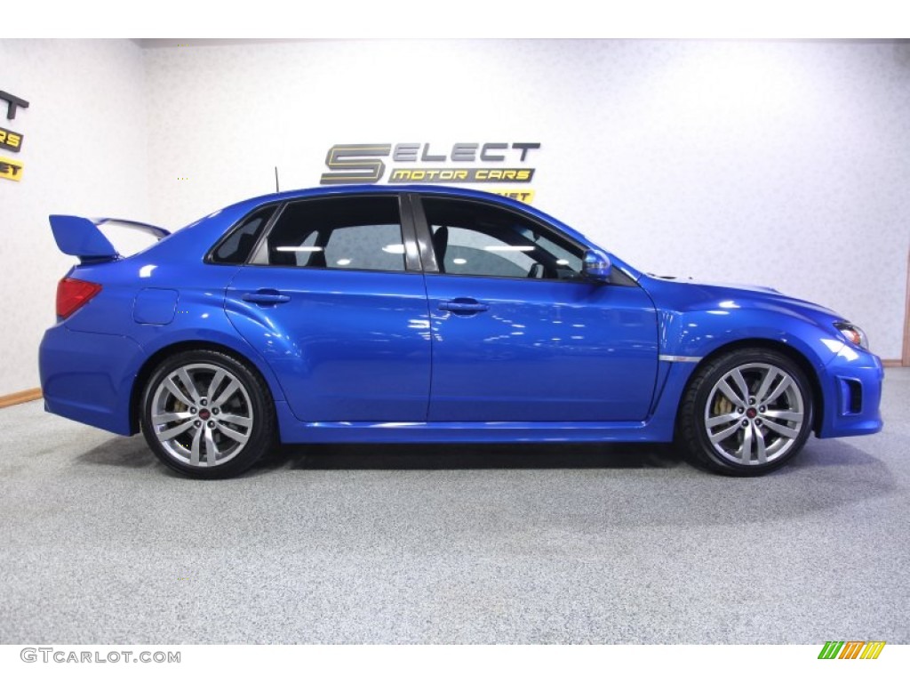 2011 Impreza WRX STi - WR Blue Mica / STI  Black/Alcantara photo #4