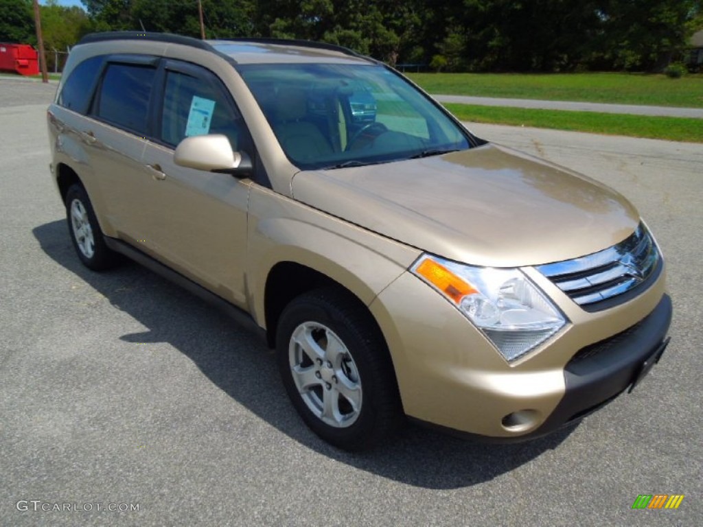 2007 XL7 Luxury AWD - Prairie Gold Metallic / Beige photo #2