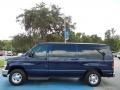 Dark Blue Pearl Metallic 2008 Ford E Series Van E150 Passenger Exterior