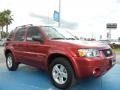 2007 Redfire Metallic Ford Escape Hybrid  photo #7