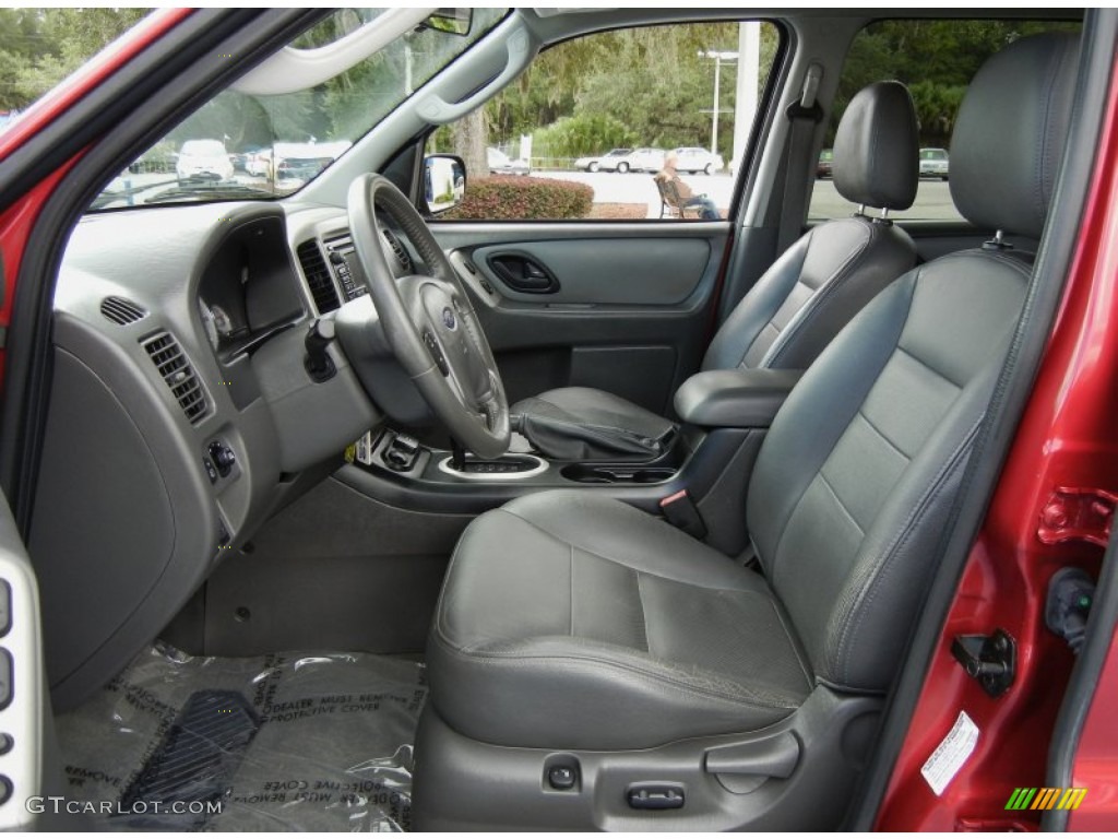 Medium/Dark Flint Interior 2007 Ford Escape Hybrid Photo #70827345