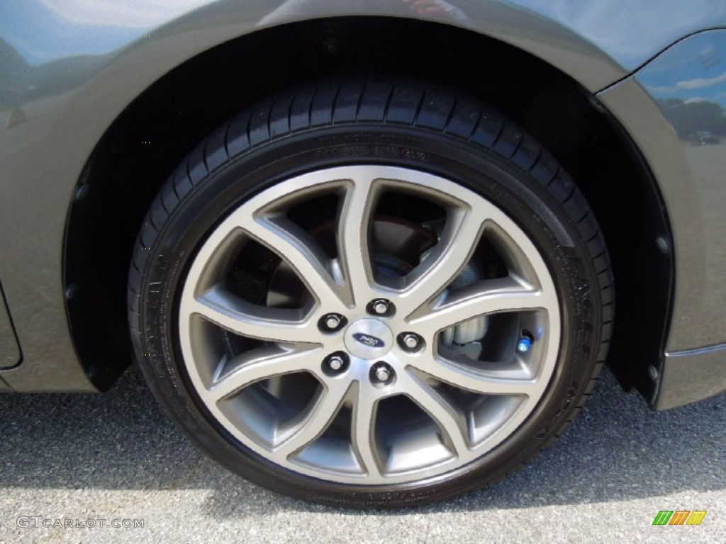 2011 Fusion SEL - Sterling Grey Metallic / Charcoal Black photo #27