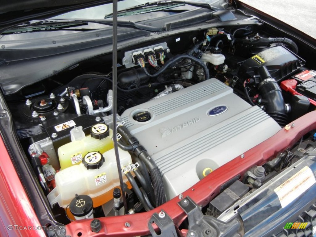 2007 Ford Escape Hybrid 2.3 Liter DOHC 16-Valve Duratec 4 Cylinder Gasoline/Electric Hybrid Engine Photo #70827501