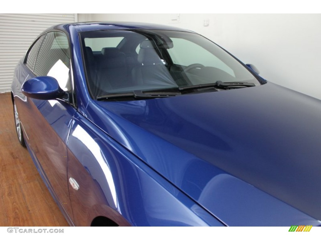 2009 3 Series 335xi Coupe - Montego Blue Metallic / Black photo #11