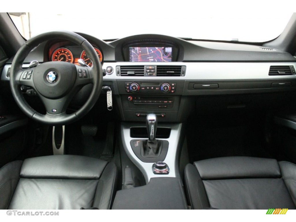2009 BMW 3 Series 335xi Coupe Black Dashboard Photo #70827657