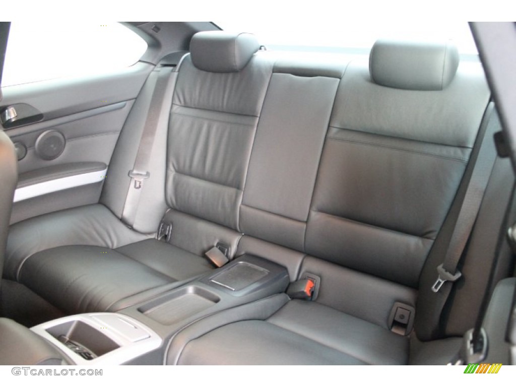 2009 BMW 3 Series 335xi Coupe Rear Seat Photo #70827738