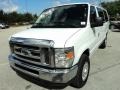 Oxford White - E Series Van E350 XLT Extended Passenger Photo No. 14