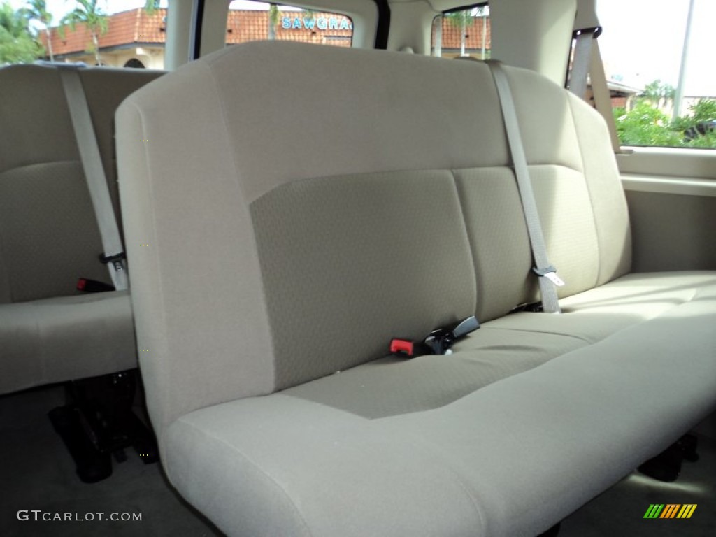 Medium Pebble Interior 2012 Ford E Series Van E350 XLT Extended Passenger Photo #70828083