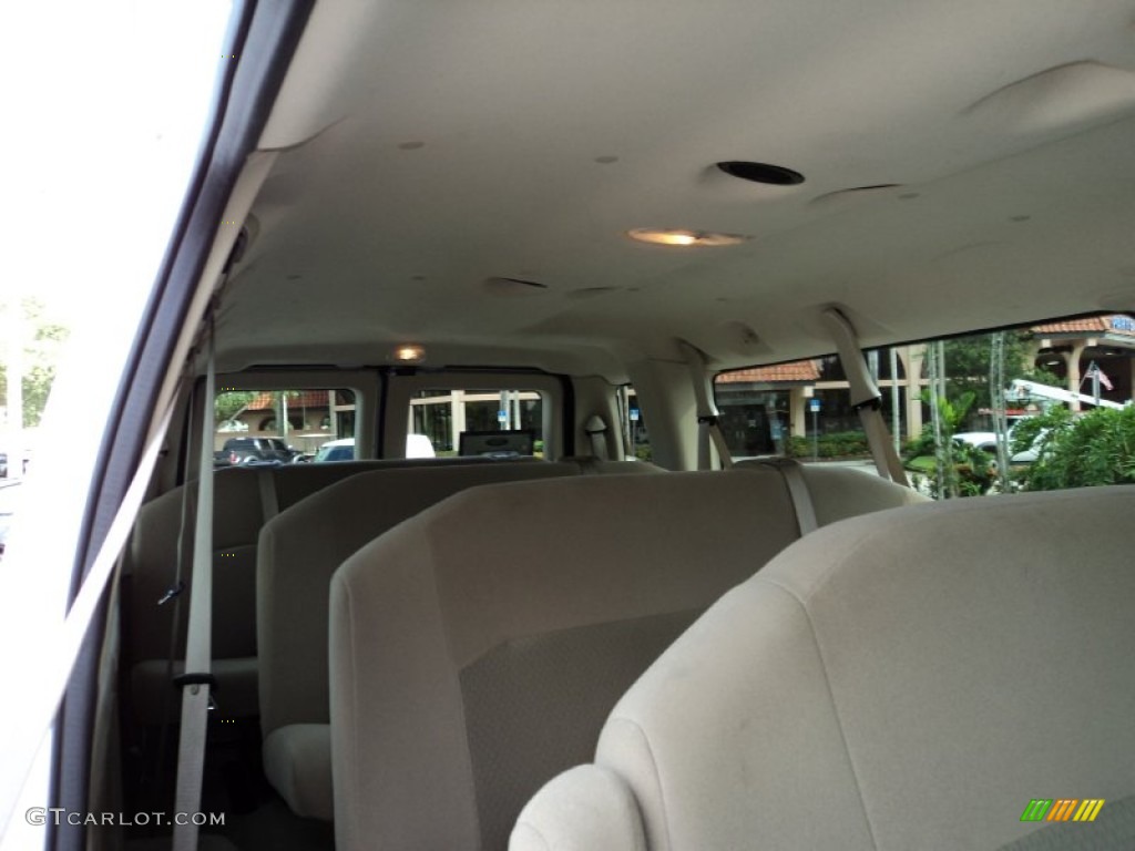 Medium Pebble Interior 2012 Ford E Series Van E350 XLT Extended Passenger Photo #70828098