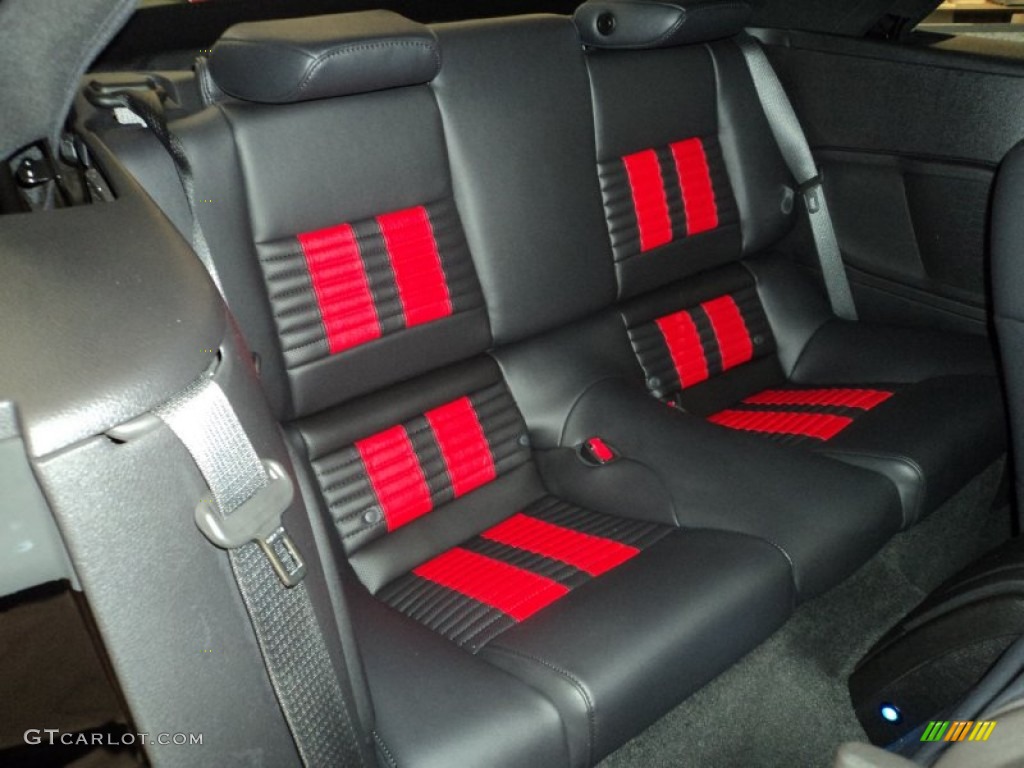 2012 Ford Mustang Shelby GT500 Convertible Rear Seat Photo #70828386