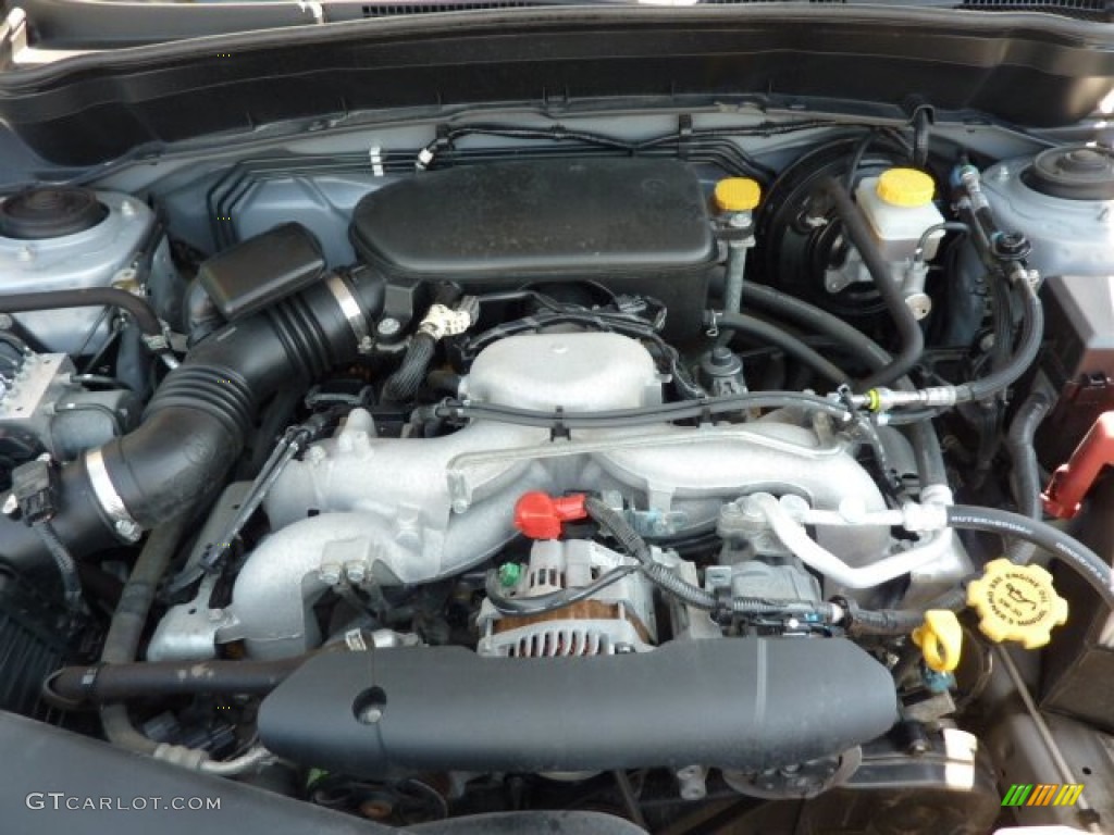 2010 Forester 2.5 X Premium - Spark Silver Metallic / Black photo #17