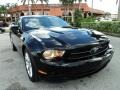 2010 Black Ford Mustang V6 Premium Coupe  photo #2