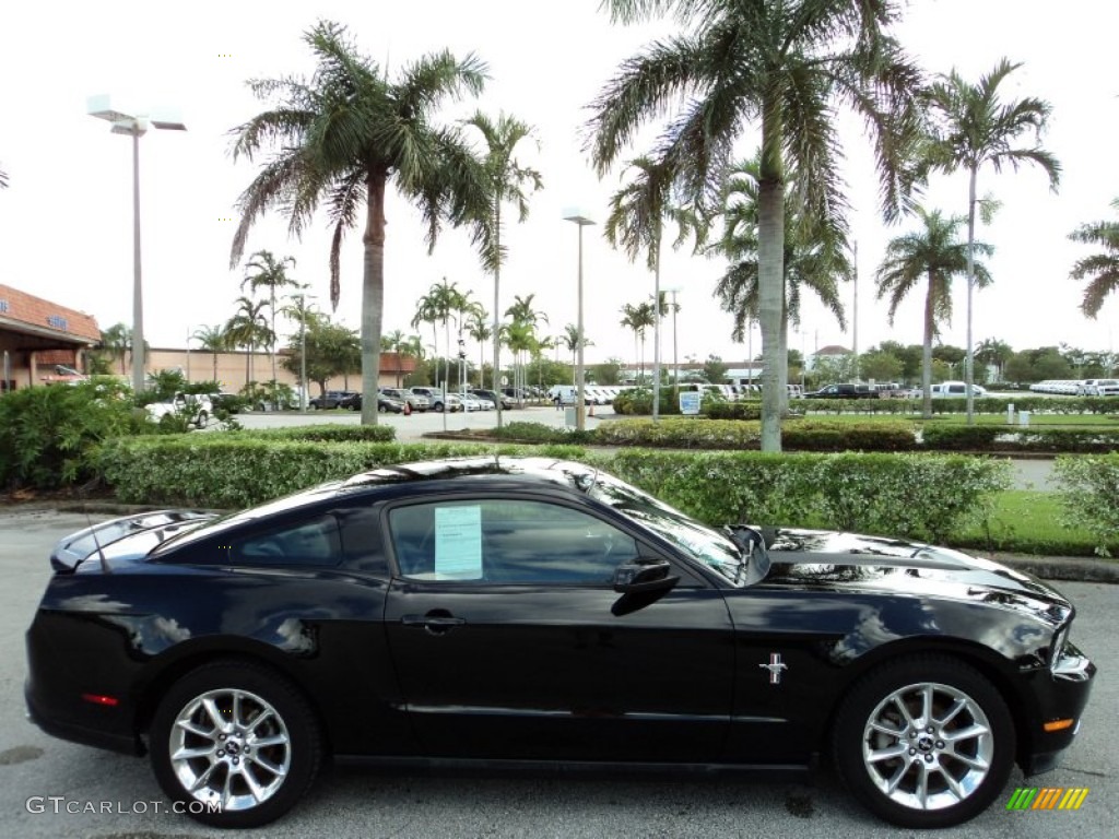 Black 2010 Ford Mustang V6 Premium Coupe Exterior Photo #70829247