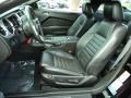 Charcoal Black Front Seat Photo for 2010 Ford Mustang #70829396