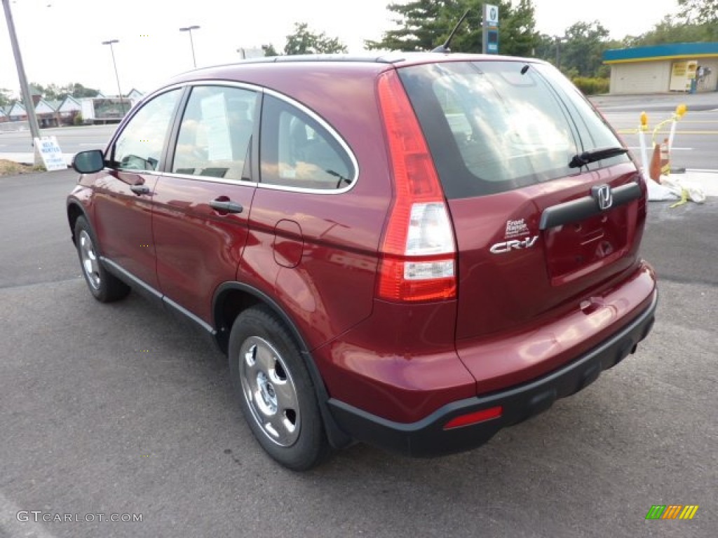 2008 CR-V LX - Tango Red Pearl / Gray photo #5