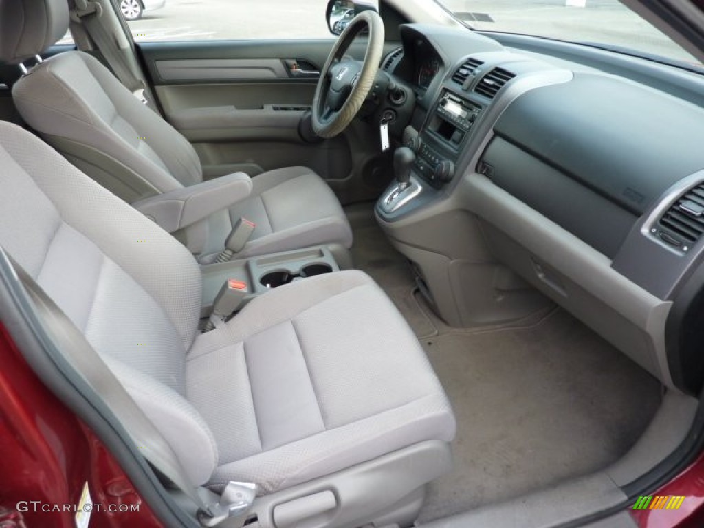2008 CR-V LX - Tango Red Pearl / Gray photo #10
