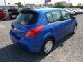 2012 Metallic Blue Nissan Versa 1.8 S Hatchback  photo #7