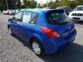 2012 Metallic Blue Nissan Versa 1.8 S Hatchback  photo #5