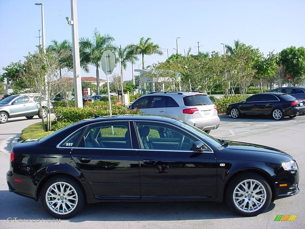 2008 A4 2.0T Special Edition Sedan - Brilliant Black / Black photo #6