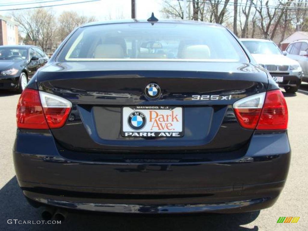 2006 3 Series 325xi Sedan - Monaco Blue Metallic / Beige photo #7