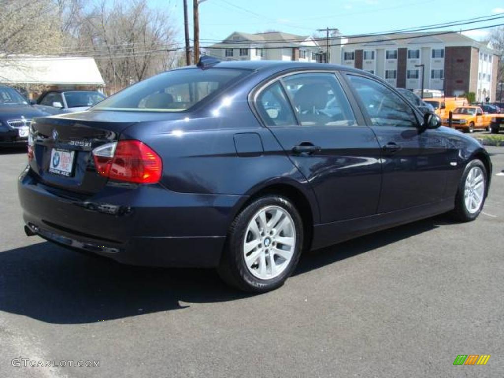 2006 3 Series 325xi Sedan - Monaco Blue Metallic / Beige photo #8