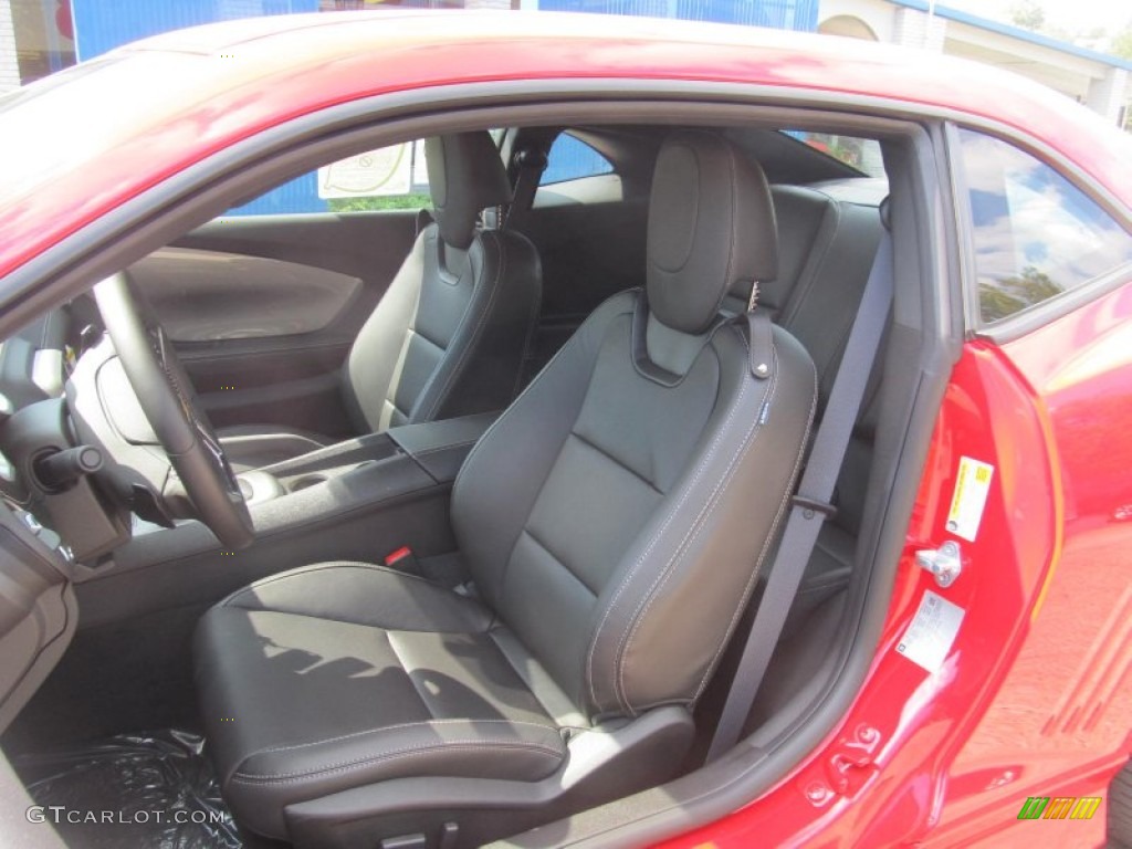 Black Interior 2013 Chevrolet Camaro LT/RS Coupe Photo #70832166