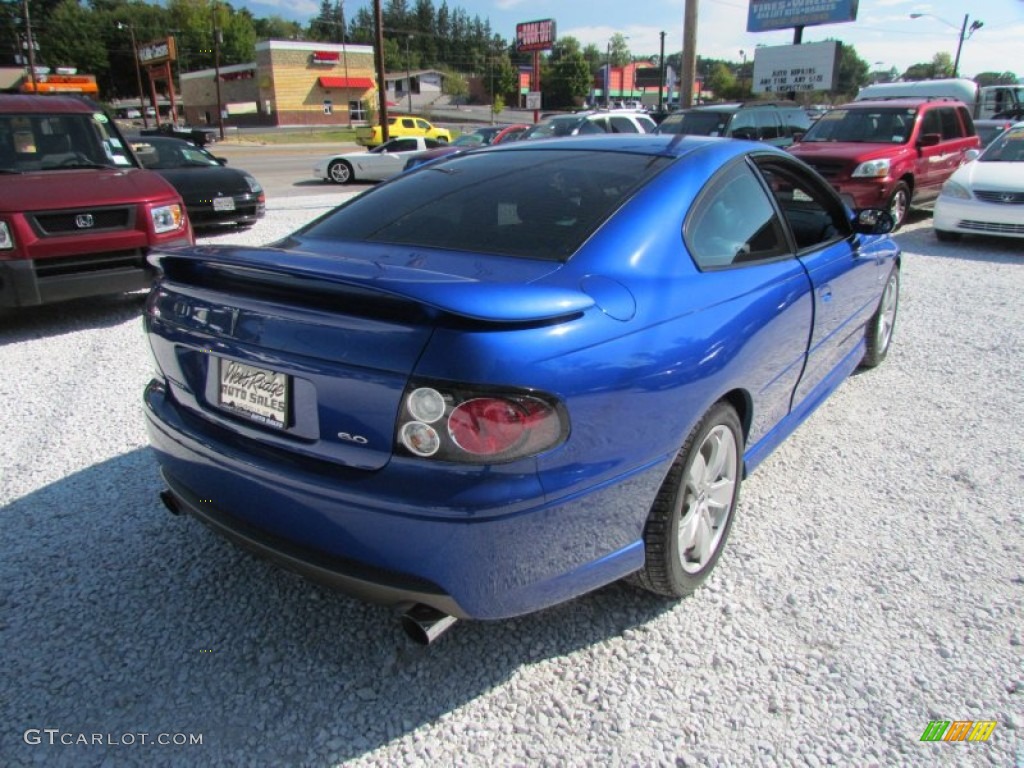 2005 GTO Coupe - Impulse Blue Metallic / Blue photo #5