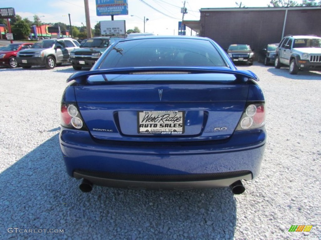 2005 GTO Coupe - Impulse Blue Metallic / Blue photo #6