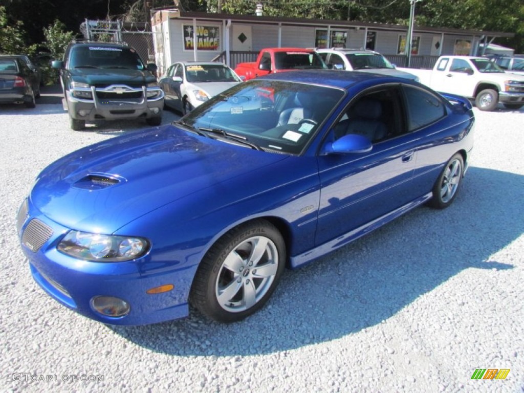 2005 GTO Coupe - Impulse Blue Metallic / Blue photo #10