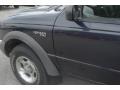2001 Deep Wedgewood Blue Metallic Ford Ranger XLT SuperCab 4x4  photo #25