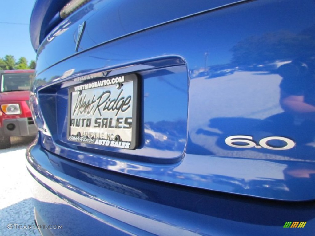 2005 GTO Coupe - Impulse Blue Metallic / Blue photo #16