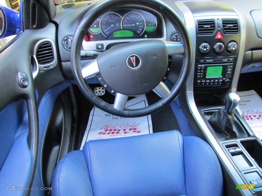 2005 GTO Coupe - Impulse Blue Metallic / Blue photo #24
