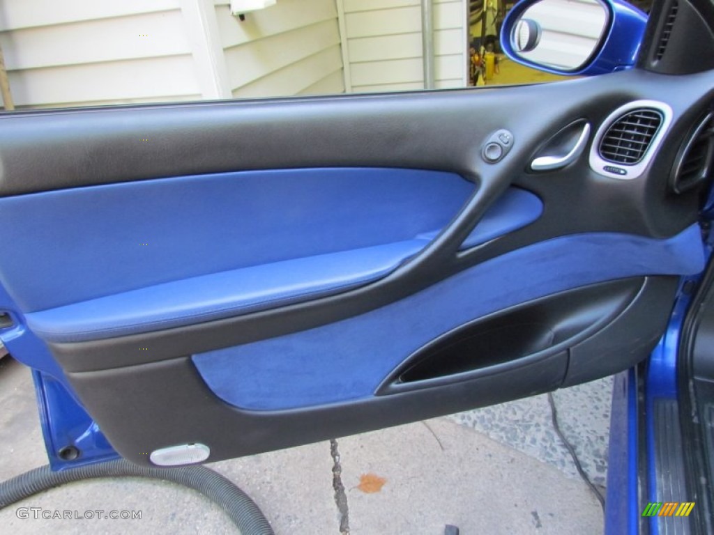 2005 Pontiac GTO Coupe Blue Door Panel Photo #70833204