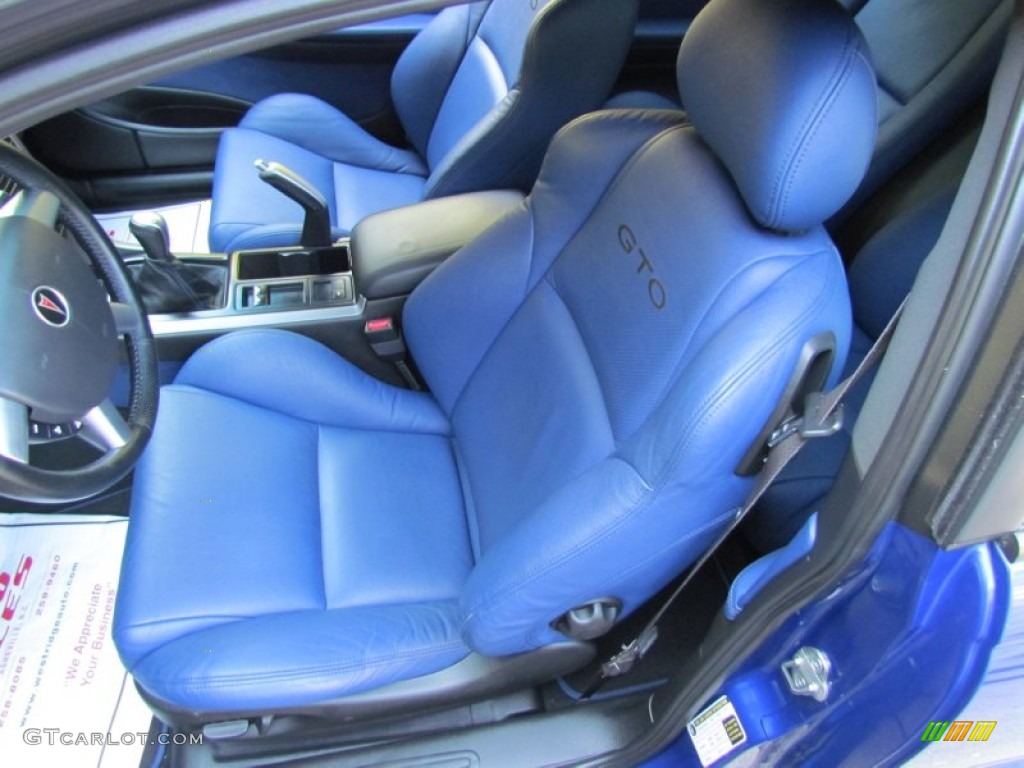 2005 Pontiac GTO Coupe Front Seat Photo #70833213