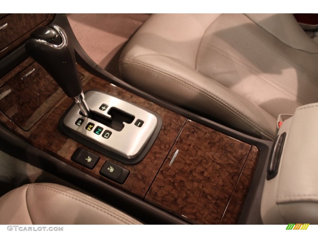 2004 XG350 Sedan - Black Obsidian / Beige photo #11