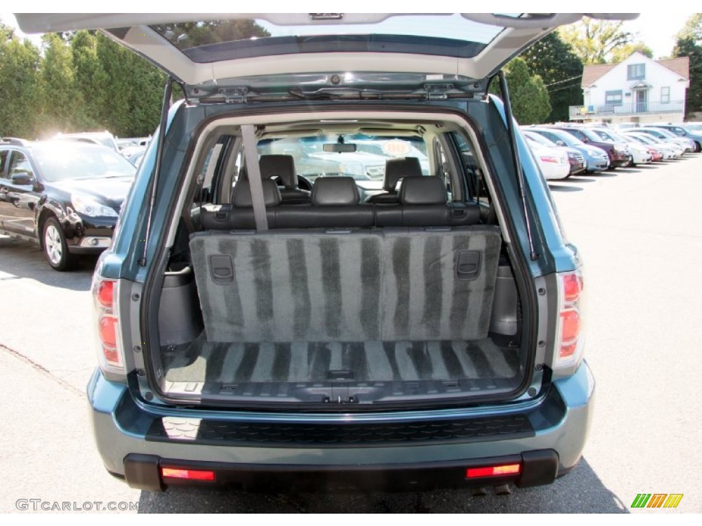 2008 Pilot EX-L 4WD - Steel Blue Metallic / Gray photo #9