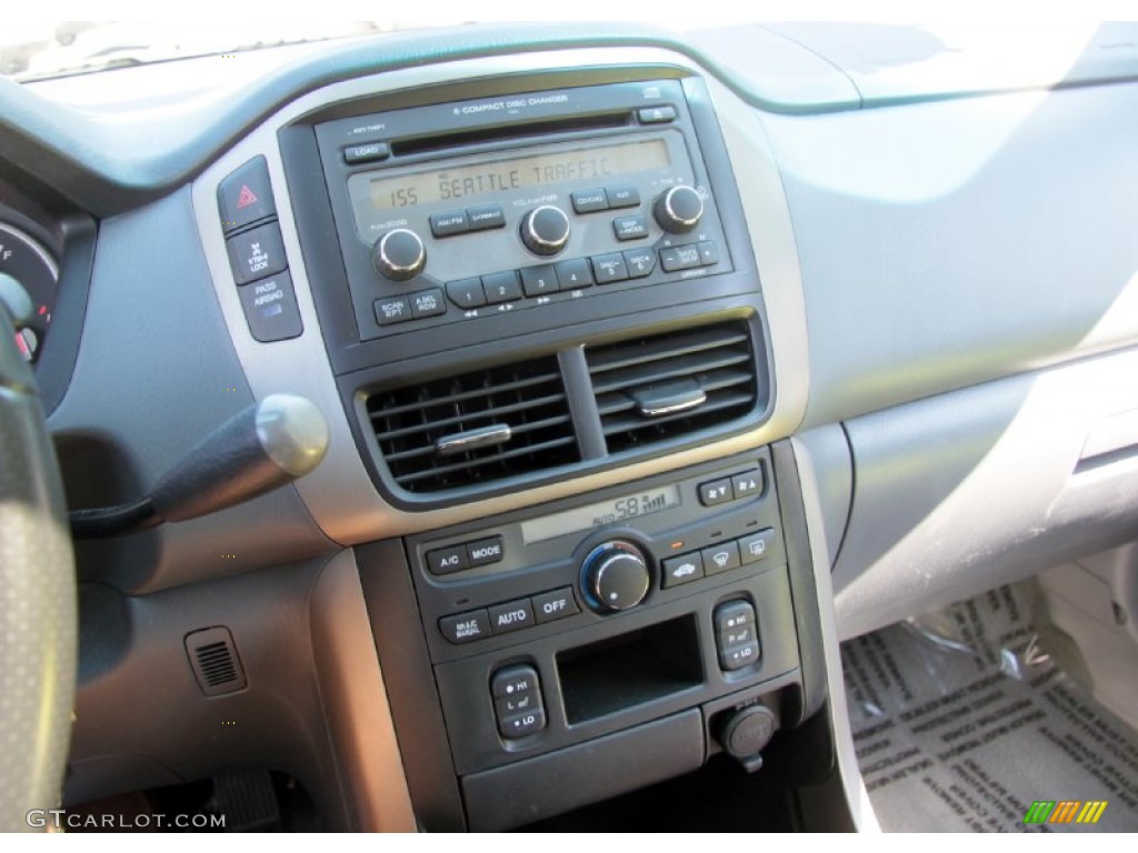 2008 Pilot EX-L 4WD - Steel Blue Metallic / Gray photo #14