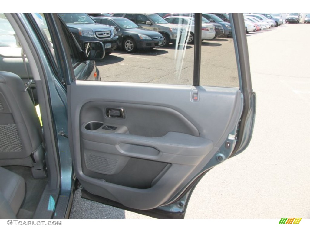 2008 Pilot EX-L 4WD - Steel Blue Metallic / Gray photo #17
