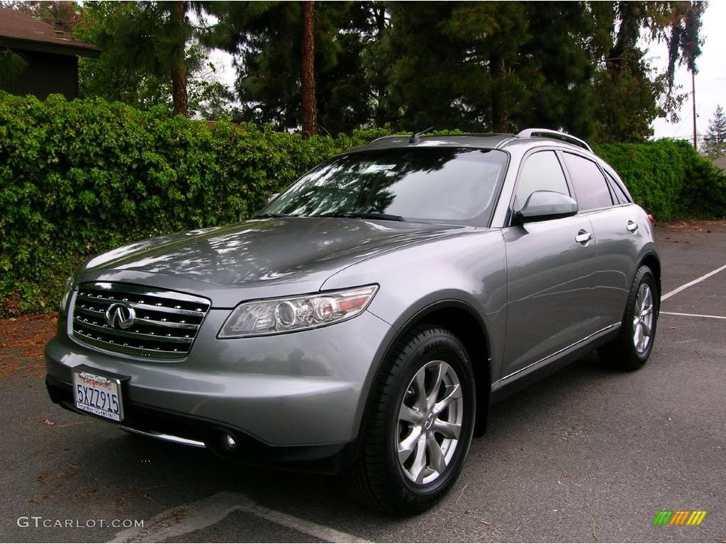 2007 FX 35 AWD - Diamond Graphite Metallic / Graphite photo #1