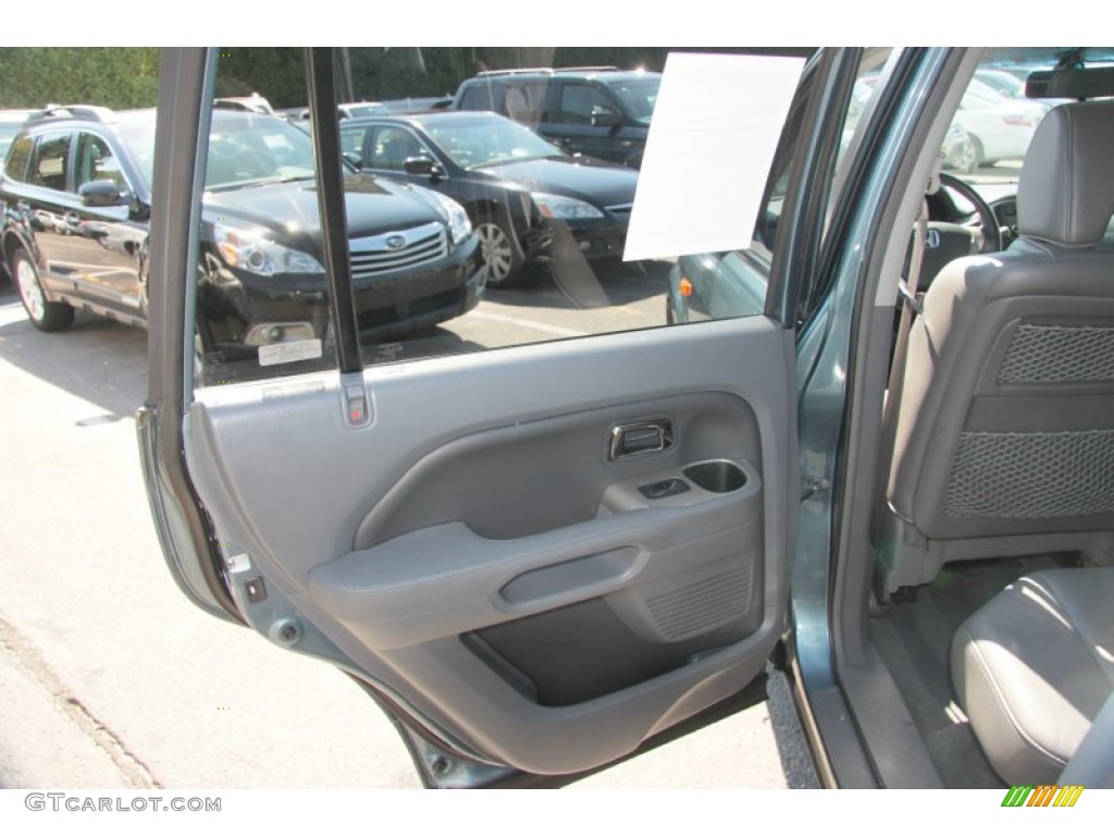 2008 Pilot EX-L 4WD - Steel Blue Metallic / Gray photo #19