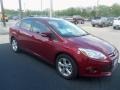 2013 Ruby Red Ford Focus SE Sedan  photo #7