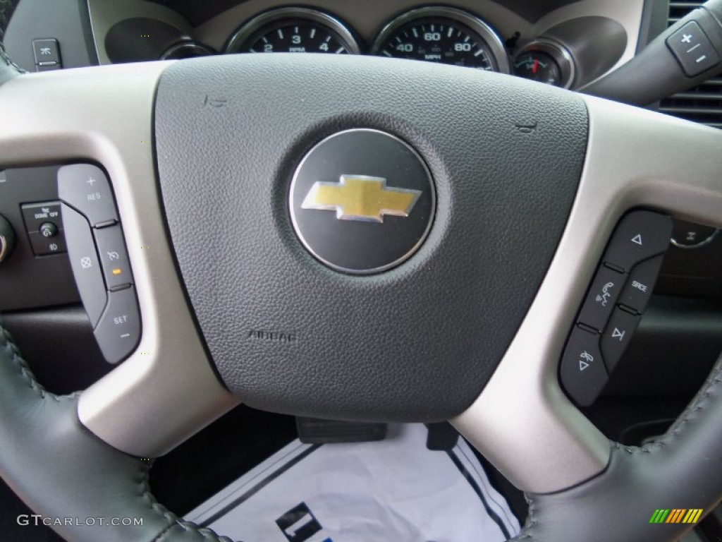 2012 Silverado 1500 LT Extended Cab 4x4 - Black / Ebony photo #21