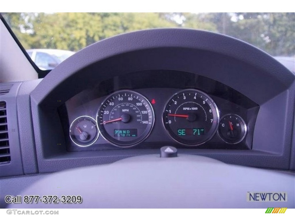 2007 Grand Cherokee Overland 4x4 - Black / Medium Slate Gray photo #15