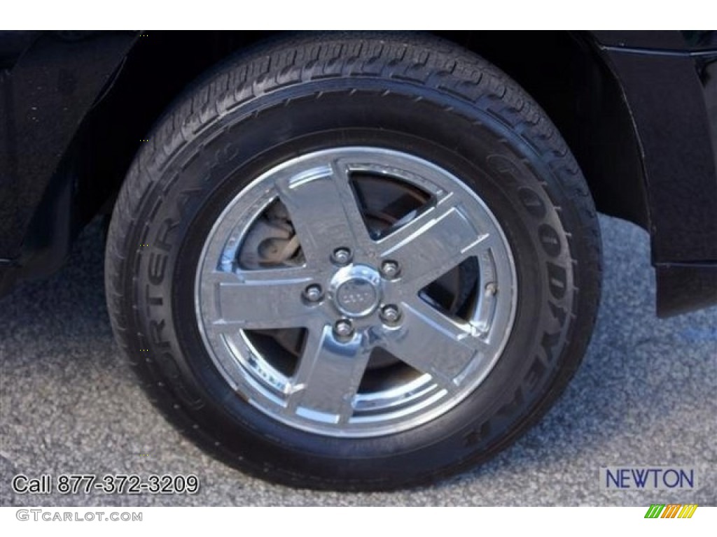 2007 Grand Cherokee Overland 4x4 - Black / Medium Slate Gray photo #51