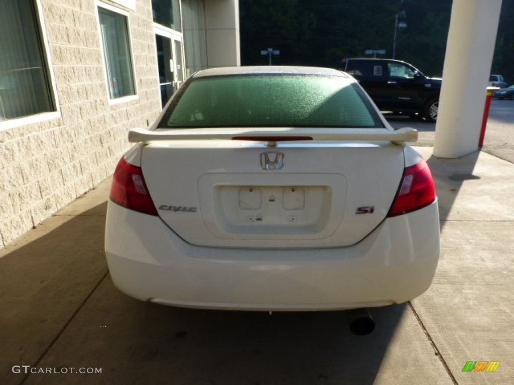 2008 Civic Si Coupe - Taffeta White / Black photo #3
