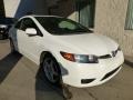 2008 Taffeta White Honda Civic Si Coupe  photo #7