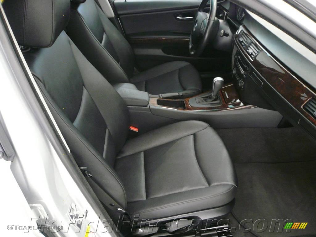 2006 3 Series 325i Sedan - Jet Black / Black photo #12